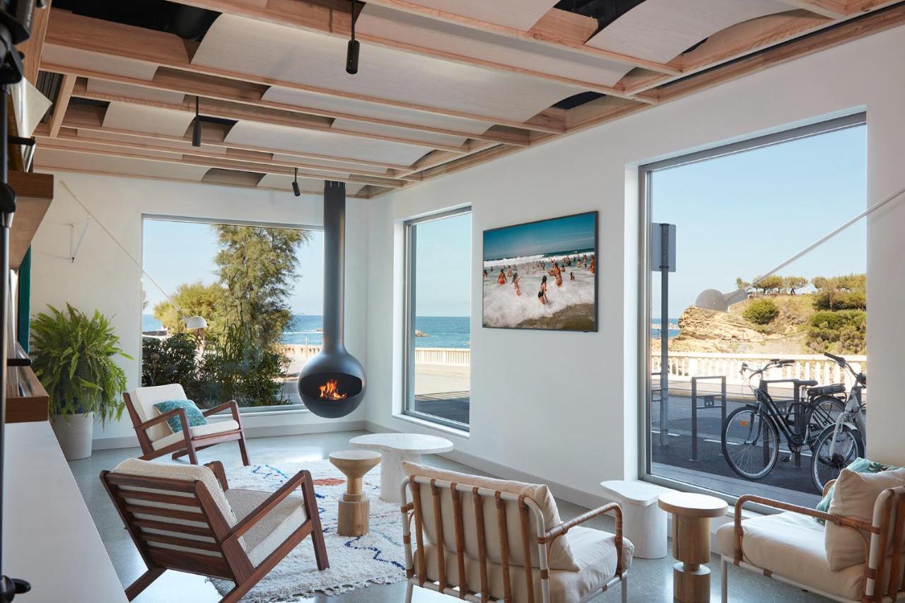 Hotel De La Plage 비아히쯔 외부 사진
