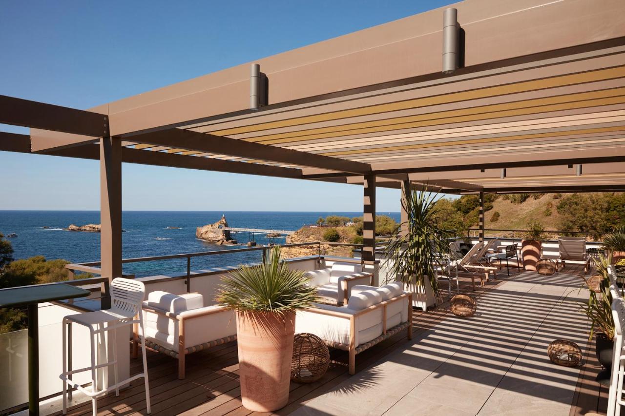 Hotel De La Plage 비아히쯔 외부 사진