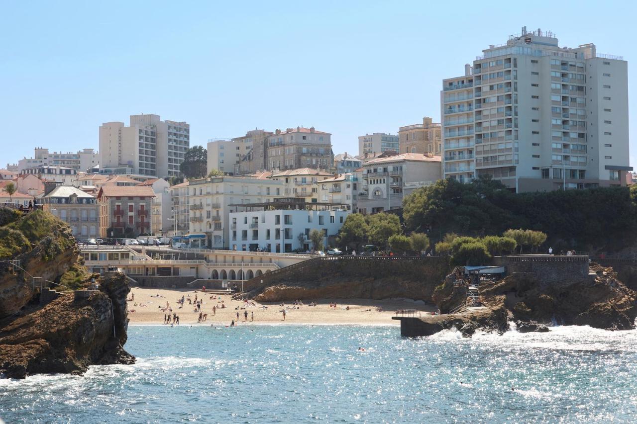 Hotel De La Plage 비아히쯔 외부 사진