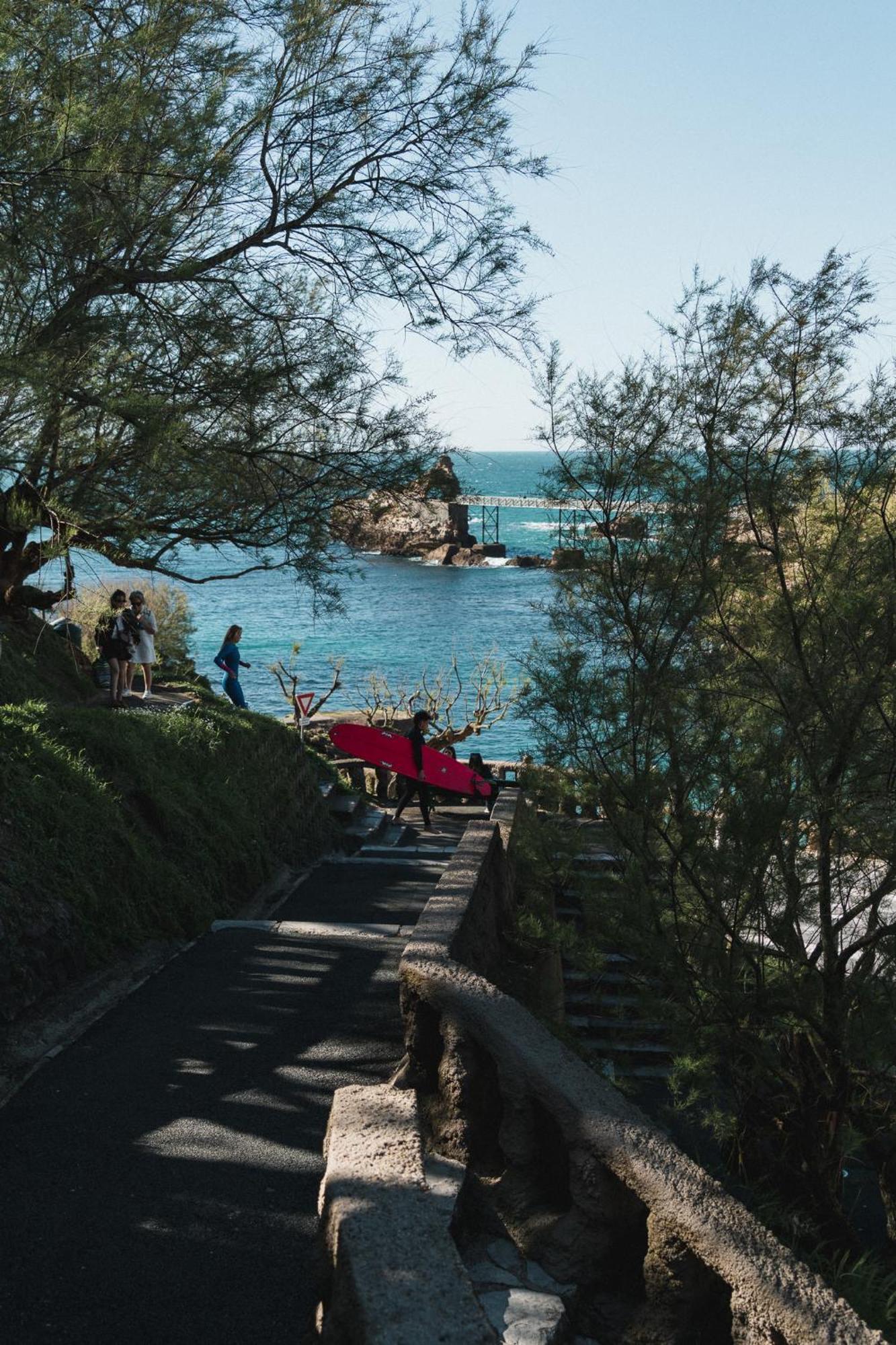 Hotel De La Plage 비아히쯔 외부 사진
