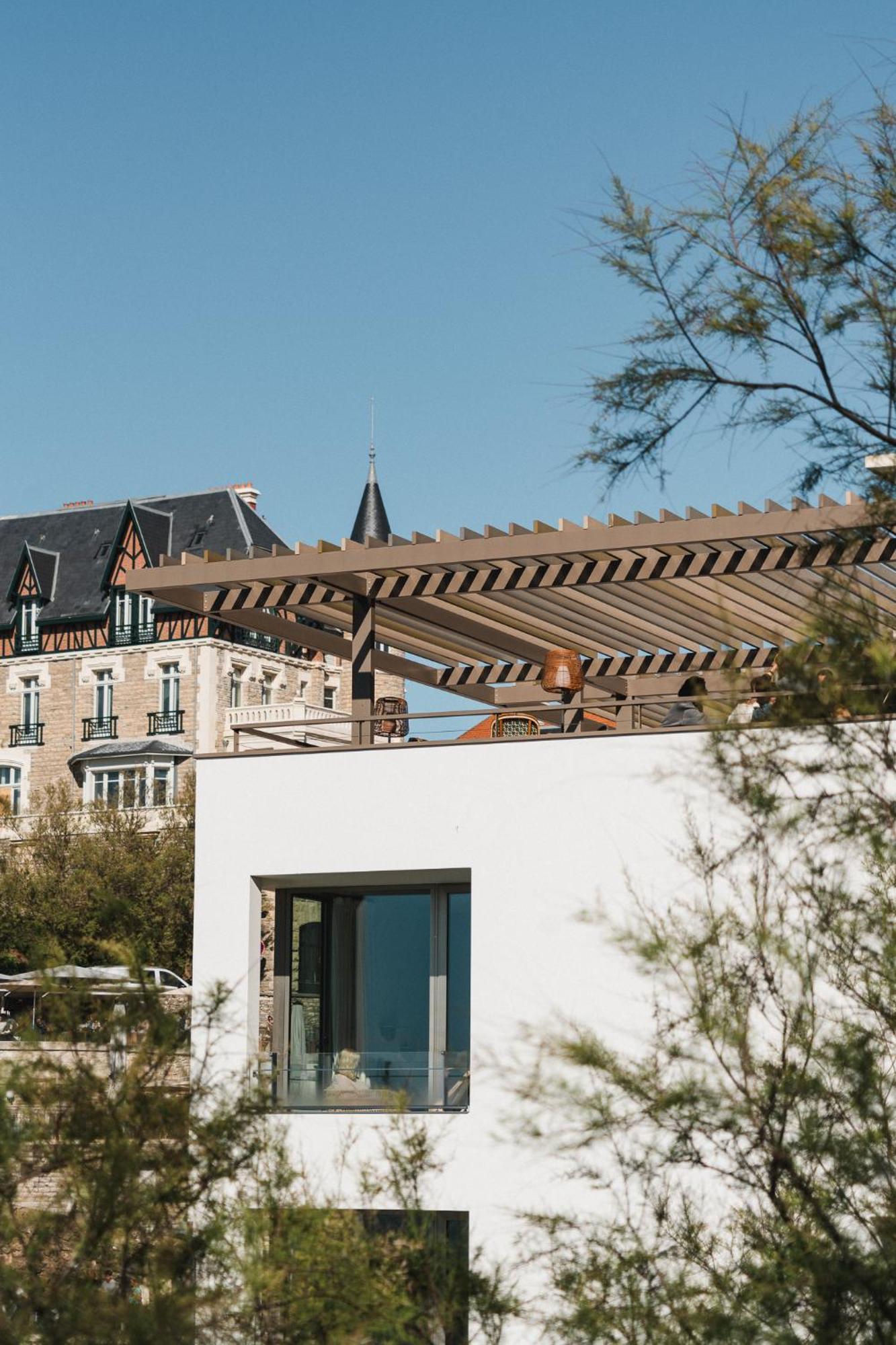 Hotel De La Plage 비아히쯔 외부 사진