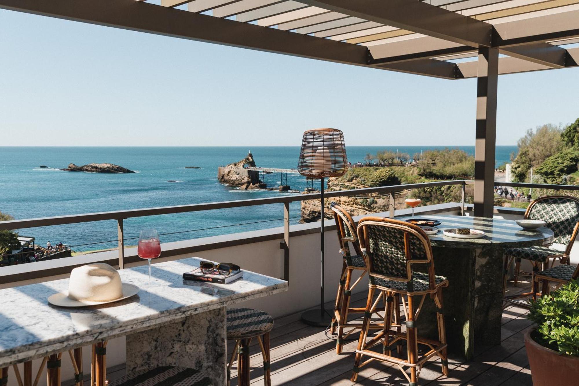 Hotel De La Plage 비아히쯔 외부 사진