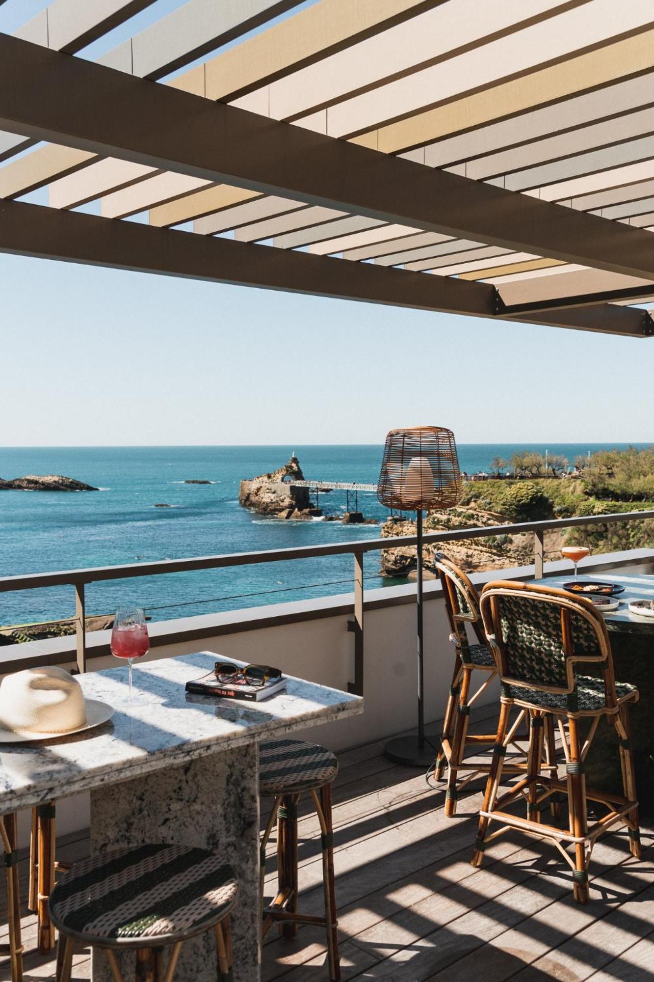 Hotel De La Plage 비아히쯔 외부 사진