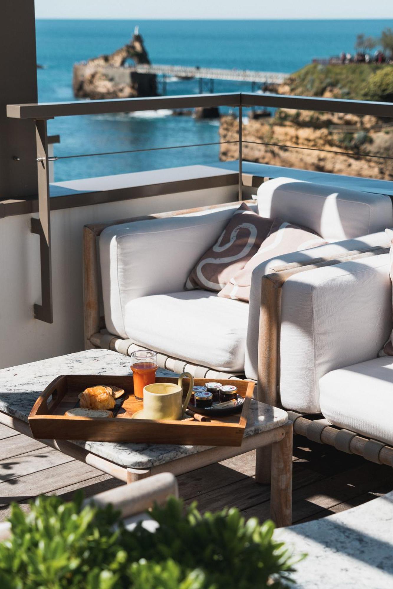 Hotel De La Plage 비아히쯔 외부 사진