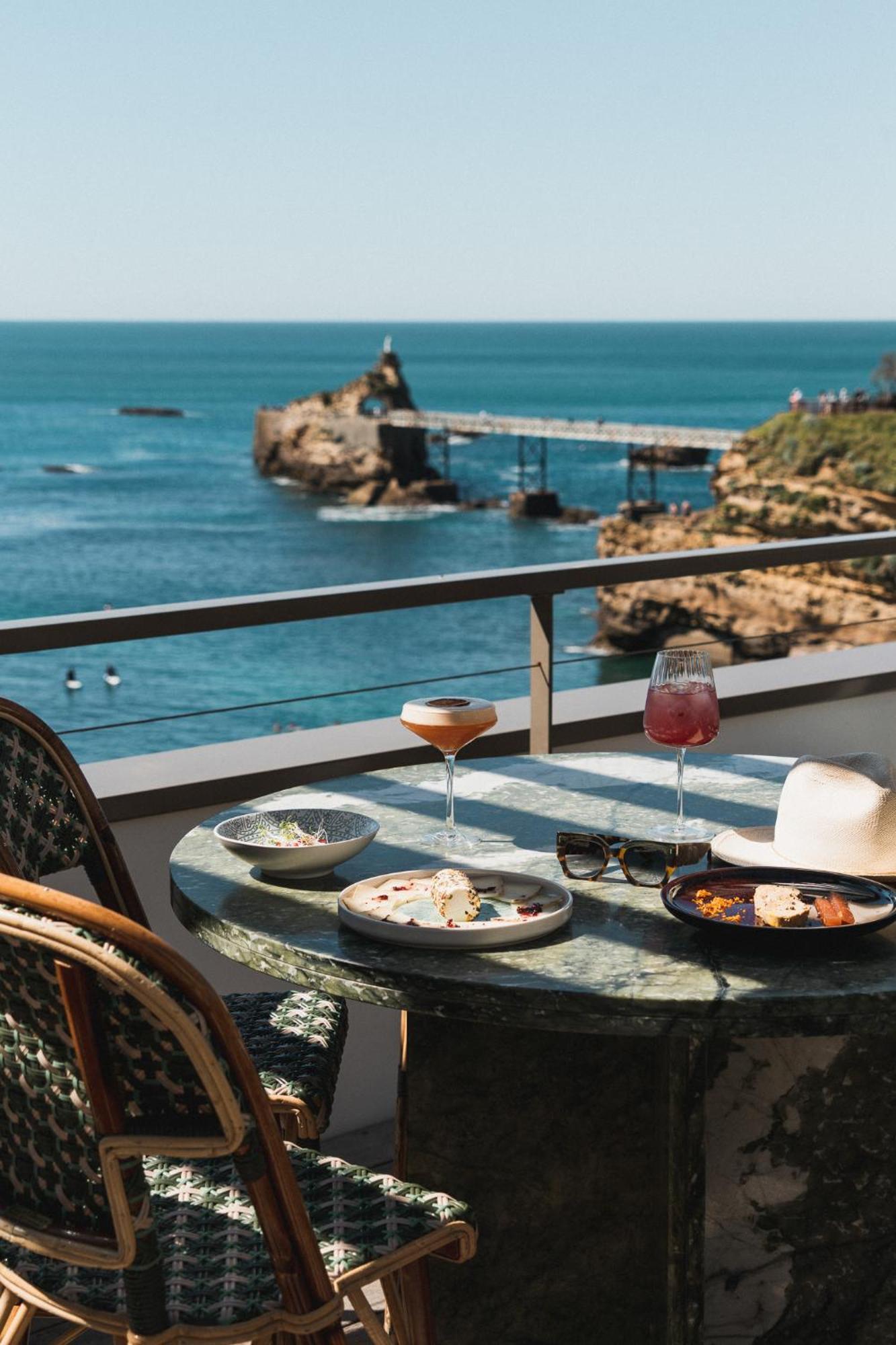 Hotel De La Plage 비아히쯔 외부 사진