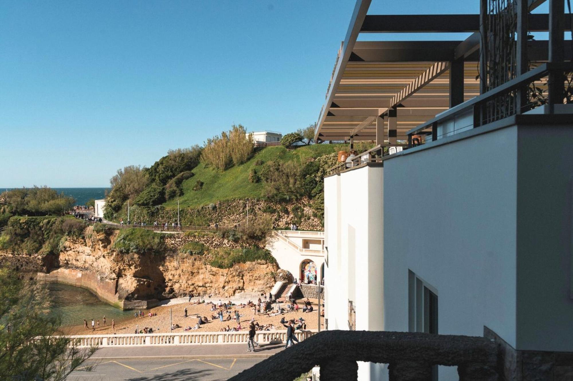 Hotel De La Plage 비아히쯔 외부 사진
