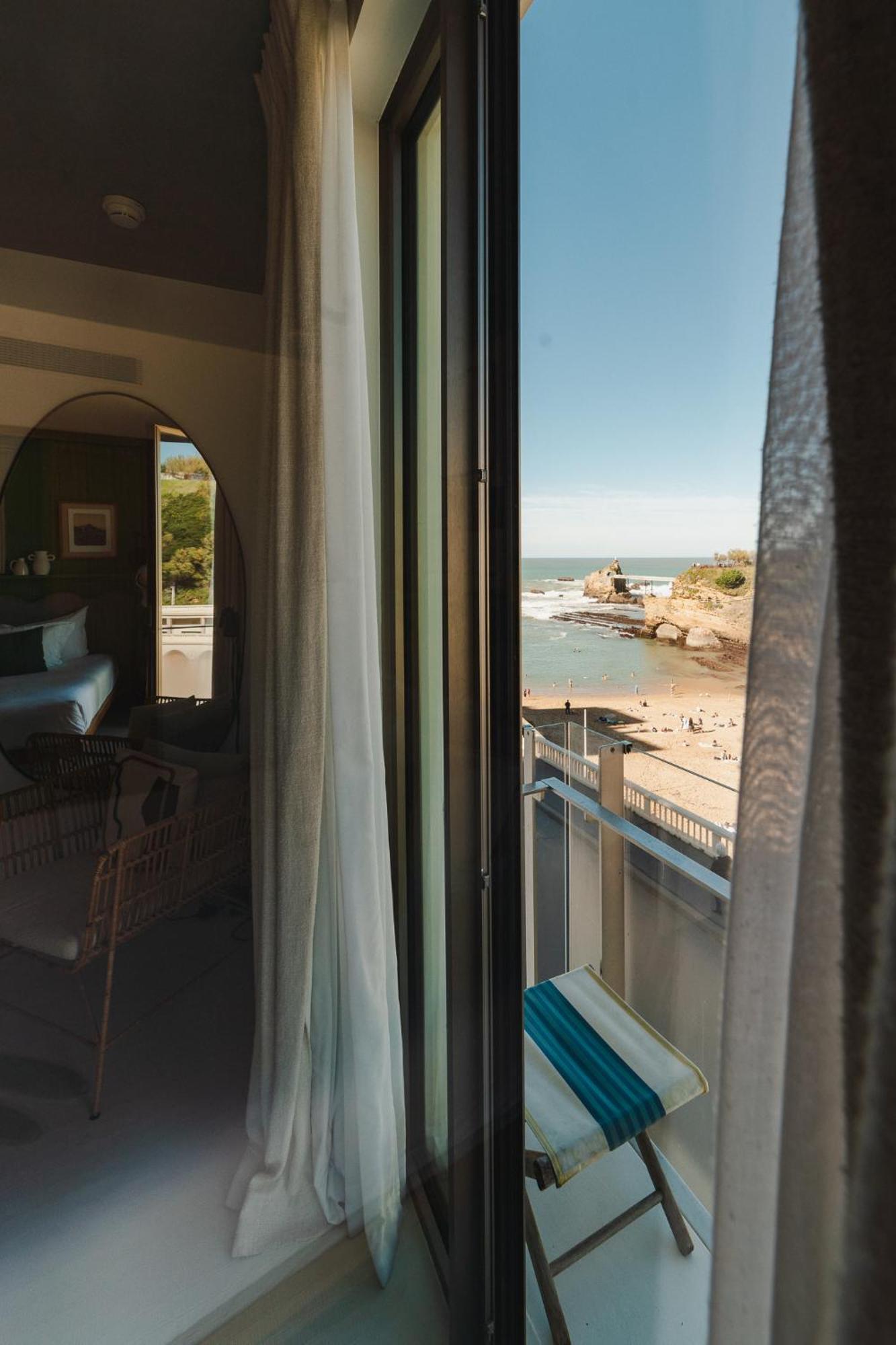 Hotel De La Plage 비아히쯔 외부 사진