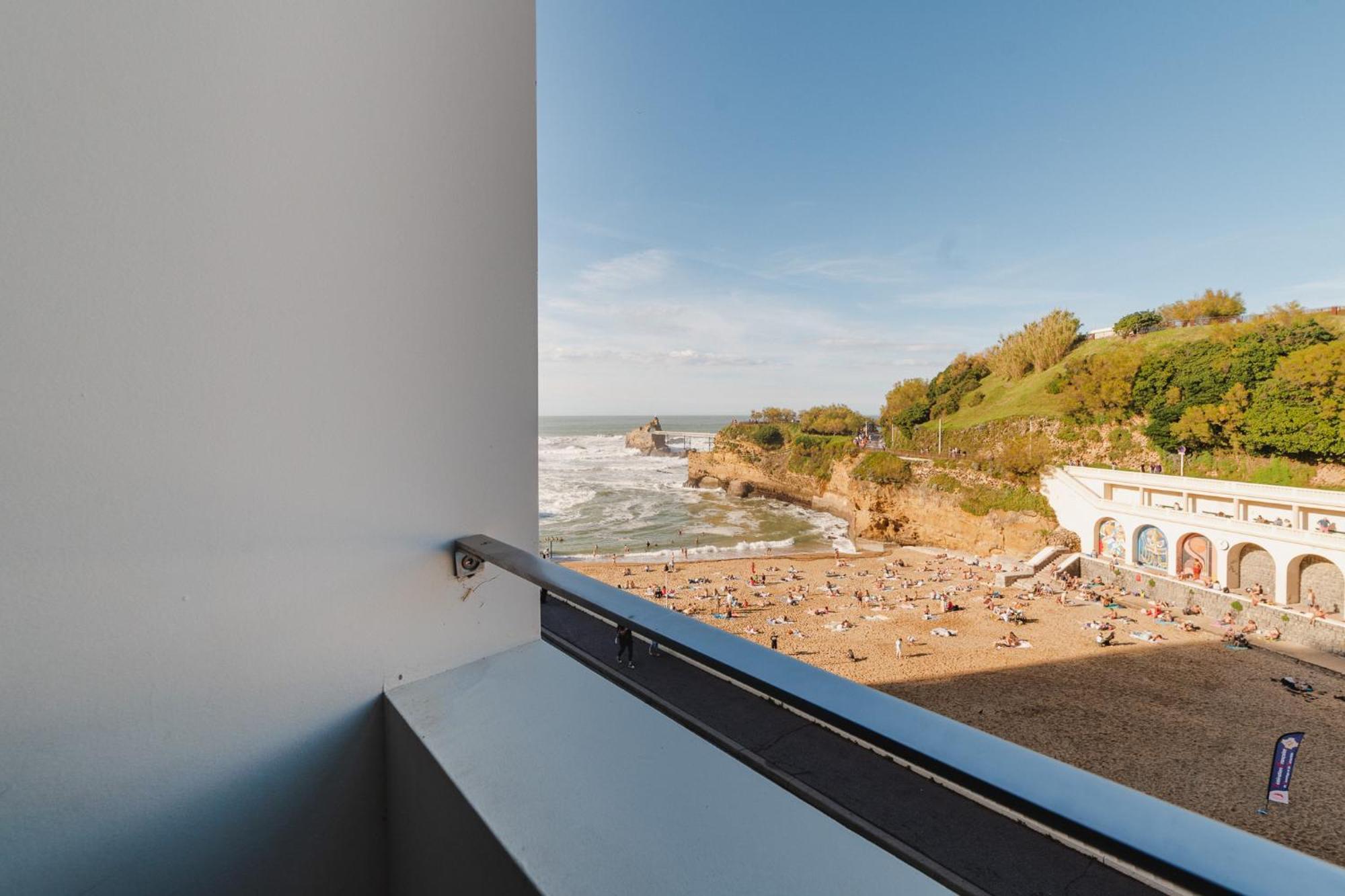 Hotel De La Plage 비아히쯔 외부 사진