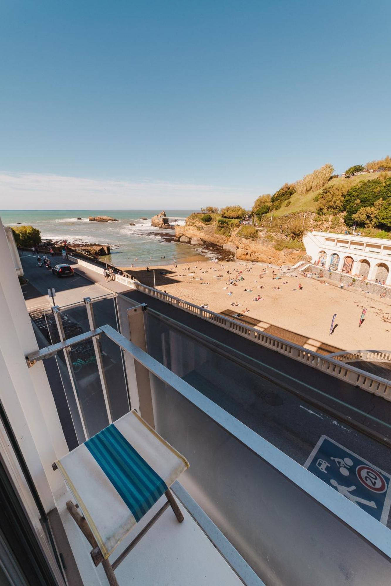 Hotel De La Plage 비아히쯔 외부 사진