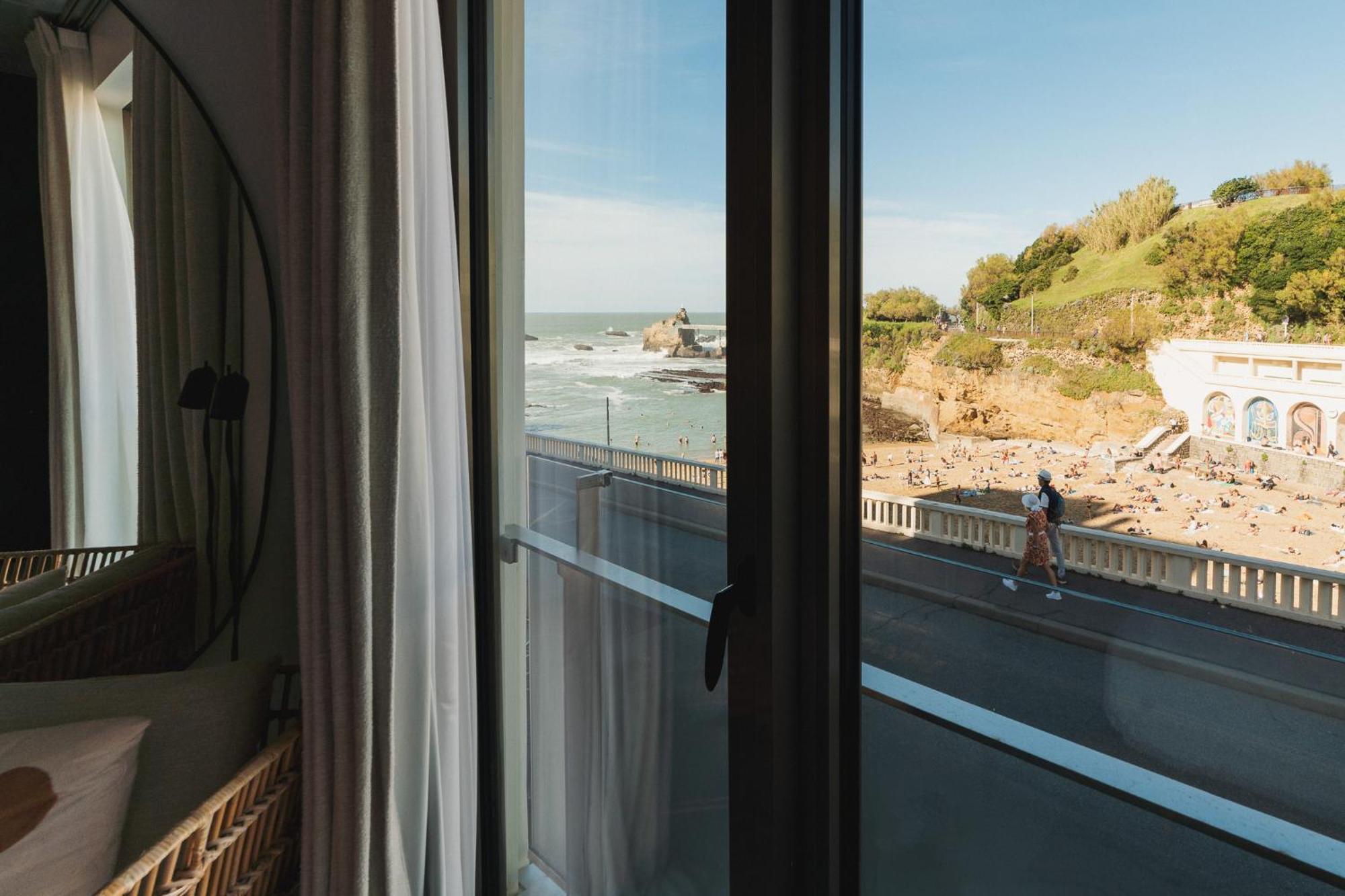 Hotel De La Plage 비아히쯔 외부 사진